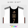 Arte Vetor Camisa Alemanha Titular 2022 Arte Vetor Camisa Alemanha Titular 2022