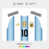Arte Vetor Camisa Argentina Titular 2026.2027 Arte Vetor Camisa Argentina Titular 2026.2027