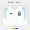 Arte Vetor Camisa Argentina Treino 2026.2027