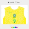 Arte Vetor Camisa Brasil Titular 2024.2025 Arte Vetor Camisa Brasil Titular 2024.2025