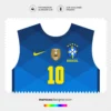 Arte Vetor Camisa Brasil Reserva 2020.2021 Arte Vetor Camisa Brasil Reserva 2020.2021