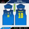 Arte Vetor Camisa Brasil Reserva 2020.2021 Arte Vetor Camisa Brasil Reserva 2020.2021