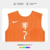 Arte Vetor Camisa Holanda Feminina Titular 2025.2026 Arte Vetor Camisa Holanda Feminina Titular 2025.2026