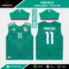 Arte Vetor Camisa México Titular 2026.2027 Arte Vetor Camisa México Titular 2026.2027