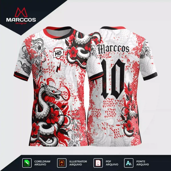 Arte Camisa Interclasse Cobra Fugazzy - 0374