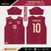 Arte Vetor Camisa Venezuela Titular 2026.2027 Arte Vetor Camisa Venezuela Titular 2026.2027