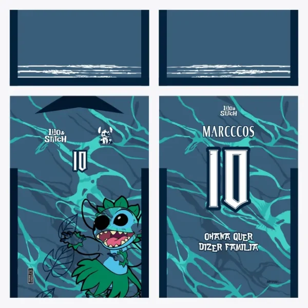 Arte Camisa Interclasse Stitch - 0369