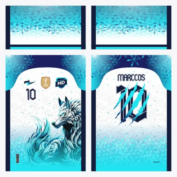 Arte Camisa Interclasse Lobo Snow - 0380