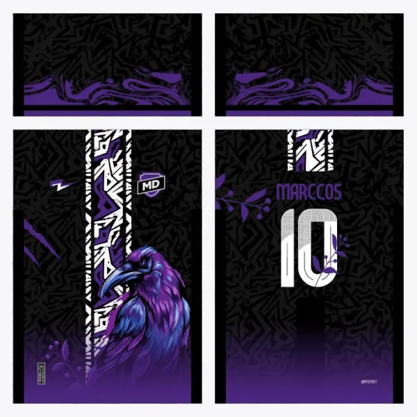 Arte Camisa Interclasse Corvo Raven - 0381