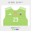 Arte Vetor Camisa Argentina Goleiro 2022.2023 Arte Vetor Camisa Argentina Goleiro 2022.2023