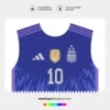 Arte Vetor Camisa Argentina Reserva 2022.2023 Arte Vetor Camisa Argentina Reserva 2022.2023