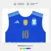 Arte Vetor Camisa Argentina Reserva 2024.2025 Arte Vetor Camisa Argentina Reserva 2024.2025