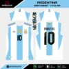 Arte Vetor Camisa Argentina Titular 2024.2025 Arte Vetor Camisa Argentina Titular 2024.2025