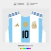 Arte Vetor Camisa Argentina Titular 2024.2025 Arte Vetor Camisa Argentina Titular 2024.2025