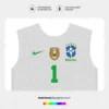 Arte Vetor Camisa Brasil Goleiro 2020.2021 Arte Vetor Camisa Brasil Goleiro 2020.2021
