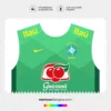 Arte Vetor Camisa Brasil Pré-Jogo 2020 Arte Vetor Camisa Brasil Pré-Jogo 2020