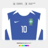 Arte Vetor Camisa Brasil Reserva 2002 Arte Vetor Camisa Brasil Reserva 2002
