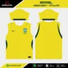 Arte Vetor Camisa Brasil Titular 2025.2026