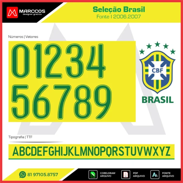 Fonte Brasil 2006.2007 Fonte Brasil 2006.2007