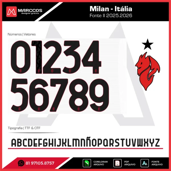 Fonte MIlan 2025.2026 Fonte MIlan 2025.2026