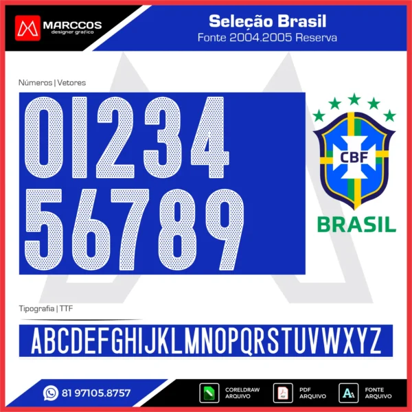 Fonte Brasil 2004.2005 Fonte Brasil 2004.2005