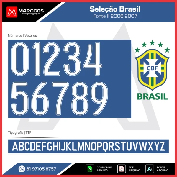 Fonte Brasil 2006.2007 Fonte Brasil 2006.2007