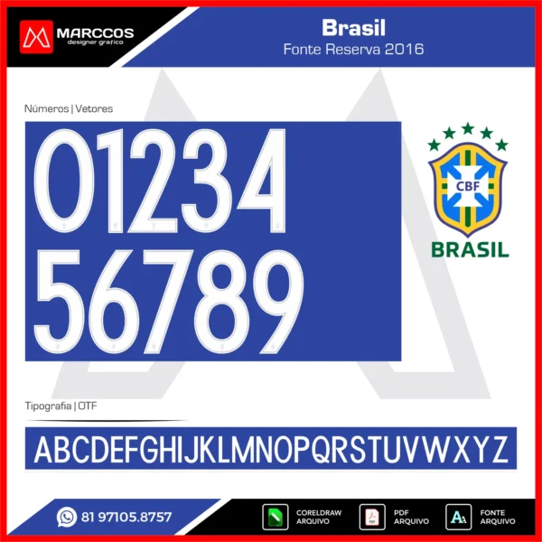 Fonte Brasil 2016 Fonte Brasil 2016