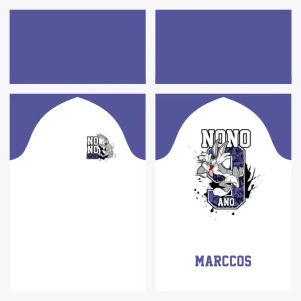 Arte Vetor Camisa Nono Ano Pernalonga - MD075