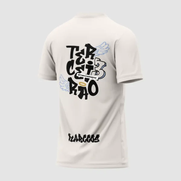 Arte Vetor Camisa Terceirão Angel - MD071 Arte Vetor Camisa Terceirão Angel - MD071