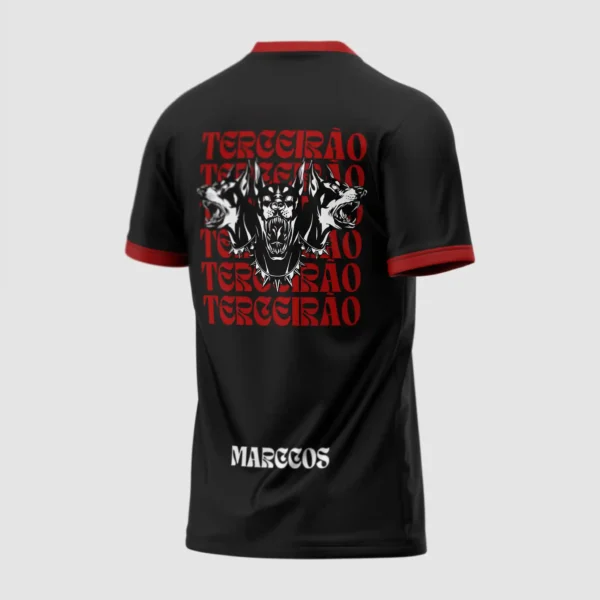 Arte Vetor Camisa Terceirão Cérbero - MD072 Arte Vetor Camisa Terceirão Cérbero - MD072