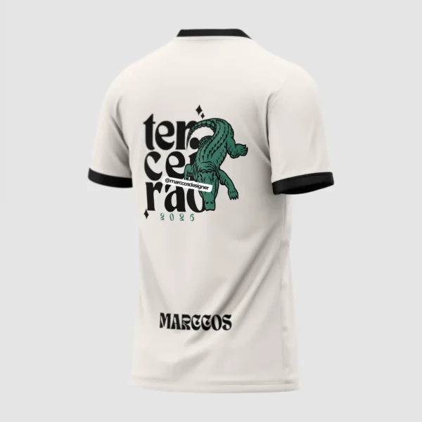 Arte Vetor Camisa Terceirão Jacaré - MD073 Arte Vetor Camisa Terceirão Jacaré - MD073