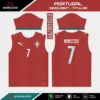 Arte Vetor Camisa Portugal Titular 2026.2027 Arte Vetor Camisa Portugal Titular 2026.2027