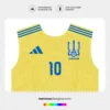 Arte Vetor Camisa Ucrânia Titular 2026.2027 Arte Vetor Camisa Ucrânia Titular 2026.2027