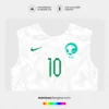 Arte Vetor Camisa Arábia Saudita Titular 2022 Arte Vetor Camisa Arábia Saudita Titular 2022
