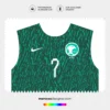Arte Vetor Camisa Arábia Saudita Reserva 2022 Arte Vetor Camisa Arábia Saudita Reserva 2022