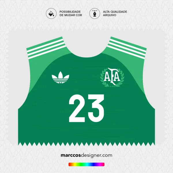 Arte Vetor Camisa Argentina 50 Anos Goleiro 2024