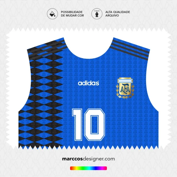 Arte Vetor Camisa Argentina Reserva 1994