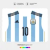 Arte Vetor Camisa Argentina Titular 2014 Arte Vetor Camisa Argentina Titular 2014