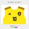 Arte Vetor Camisa Bélgica Reserva 2018 Arte Vetor Camisa Bélgica Reserva 2018