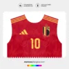 Arte Vetor Camisa Bélgica Titular 2026.2027 Arte Vetor Camisa Bélgica Titular 2026.2027