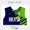 Arte Vetor Camisa Brasil Pão de Açúcar
