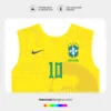 Arte Vetor Camisa Brasil Pelé