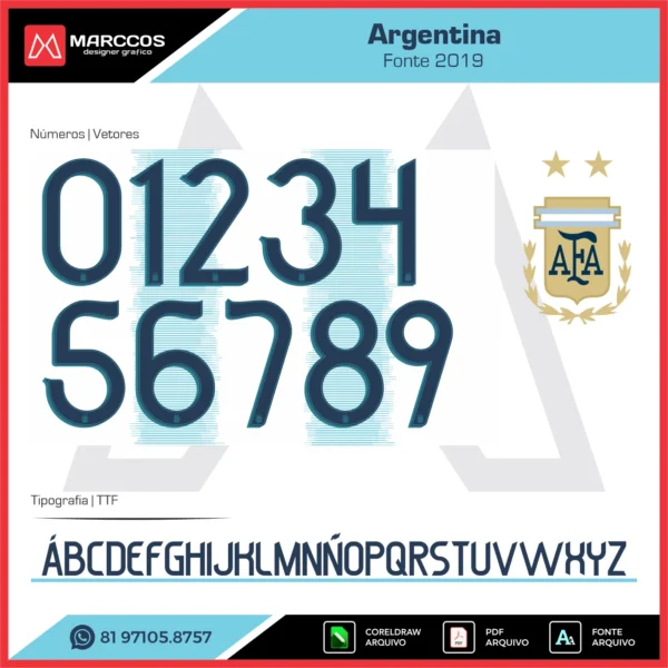Fonte Argentina 2019 Fonte Argentina 2019