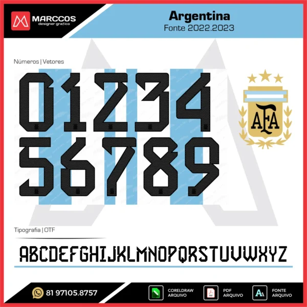 Fonte Argentina 2022.2023