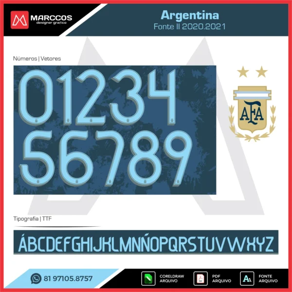 Fonte Argentina 2020.2021 Fonte Argentina 2020.2021