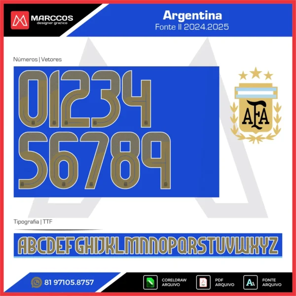 Fonte Argentina 2024.2025 Fonte Argentina 2024.2025