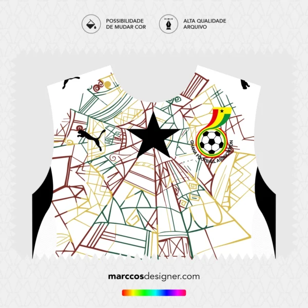 Arte Vetor Camisa Gana Titular 2026.2027