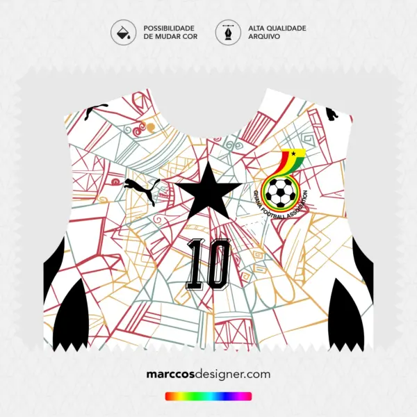 Arte Vetor Camisa Gana Titular 2026.2027