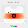 Arte Vetor Camisa Holanda Reserva 2026.2027 Arte Vetor Camisa Holanda Reserva 2026.2027