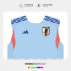 Arte Vetor Camisa Japão Treino 2026.2027 Arte Vetor Camisa Japão Treino 2026.2027